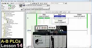 Configuring and programming an Allen Bradley Logix 5000 PLC by an Ethernet module/ ControlLogix