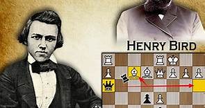 A Memorable Game of Chess History | Henry Bird vs Paul Morphy 1858