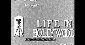 1927 " LIFE IN HOLLYWOOD " FILM STUDIOS & SILENT MOVIE STARS BEN LYON GEORGE SIEGMANN XD14414