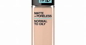 Maybelline Fit Me Matte Poreless Liquid Foundation Makeup, 122 Creamy Beige, 1 fl oz