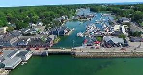 An Aerial Tour of Kennebunk and Kennebunkport, Maine