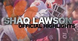 Shaq Lawson Official Highlights | Clemson DE