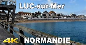 🇫🇷 LUC sur Mer Beach | Calvados | NORMANDIE | FRANCE | 4K