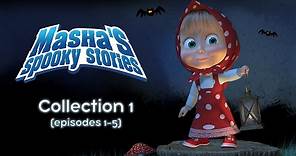 Masha's Spooky Stories - English Episodes Compilation 2017! (Episodes 1-5)