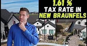 Luxury Homes For Sale In New Braunfels | Lake Access | 1.61 % TAX RATE