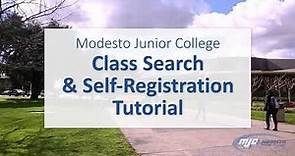 MJC Class Search & Self-Registration Tutorial