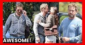 Gerard Butler | AWESOME! Sweet PDA OF Gerry and girlfriend Morgan Brown & more!