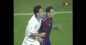 Albert Ferrer vs Real Madrid I Santiago Bernabeu I La Liga 97/98 I All Touches and Actions