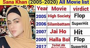 Sana Khan all movie list (2005-2020) Sana Khan all Film name| Sana Khan,