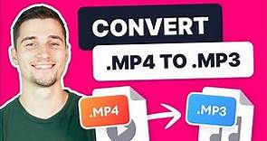 How to Convert MP4 to MP3 | FREE Online Video Converter
