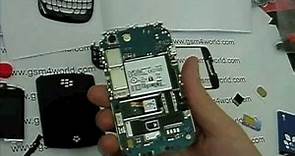 BlackBerry Curve 8520 instructions Guide disassembly assembly tutorial installation REPAIR FIX