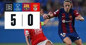 FC Barcelona vs Benfica (5-0) | Resumen y goles | UEFA Women's Champions League 2023-24