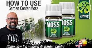 How to Use Garden Center Moss / Cómo usar los musgos de Garden Center