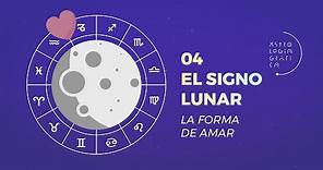 El Signo Lunar [04 / ASTROLOGÍA GRÁFICA] La forma de amar