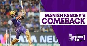 In Conversation with Manish Pandey on his Impactful Batting Performance | #KnightsTV | TATA IPL 2024