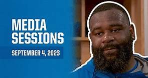 Detroit Lions players meet with the media | September 4, 2023