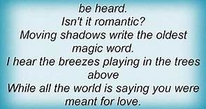 Rod Stewart - Isn't It Romantic Lyrics