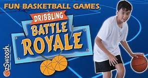 Fun BASKETBALL Drills for Kids - Battle Royale ⚔️ (Youth Basketball Dribbling Game)