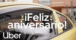 Primer aniversario de Uber Taxi en Colombia | Uber