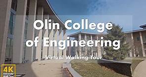 Olin College of Engineering - Virtual Walking Tour [4k 60fps]