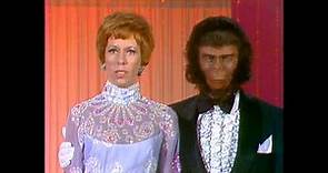 The Carol Burnett Show with Roddy McDowall wearing Planet of the Apes Makeup