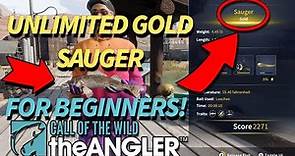 Call of The Wild: The Angler UNLIMITED GOLD SAUGER GLITCH! | COTW: The Angler Tips & Tricks