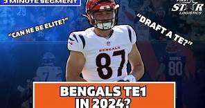 Tanner Hudson Bengals TE1 Potential in 2024?