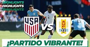 HIGHLIGHTS | Estados Unidos vs Uruguay | Amistoso Internacional | TUDN