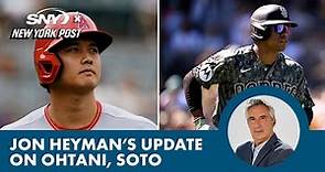 Jon Heyman brings the latest on Shohei Ohtani, Yankees' Juan Soto pursuit