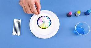 Interactive Colors in Milk -- Chemistry for Kids