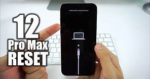 How To Reset & Restore your Apple iPhone 12 Pro Max - Factory Reset