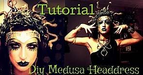 DIY Medusa Headdress Tutorial | Halloween Costume