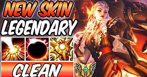 S+ HIGH NOON LEONA - NEW LEGENDARY AMAZING SKIN GAMEPLAY | Build & Runes Guide | League of Legends