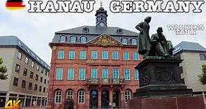 Hanau Germany - Walking Tour 4K - 2023 - City of the Brothers Grimm