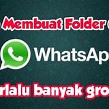 Cara Membuat Folder WhatsApp Plus