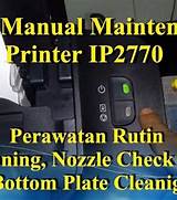 Tips Merawat Printer Canon IP2770