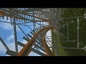 Wicked Cyclone Six Flags New England (No Limits 2 recreation)