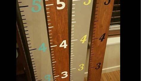 growth chart wooden personalized