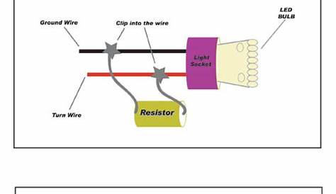 how to wire in led load resistors