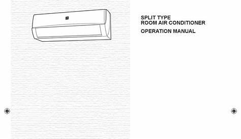 sharp cvp09lx air conditioner owner's manual