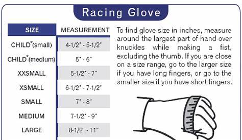 grip boost glove size chart