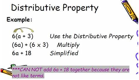 Combining Like Terms & Distributive Property | Interactive Worksheet by