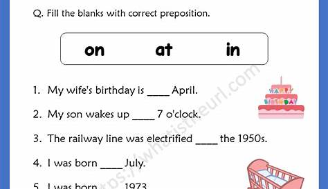 preposition-worksheets-for-4th-grade - Your Home Teacher