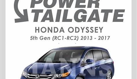 Aftermarket Power Tailgate Kit Honda Odyssey