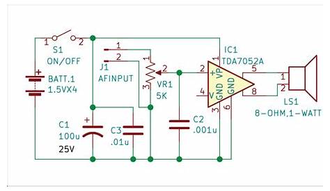 5.1 channel amplifier circuit diagram