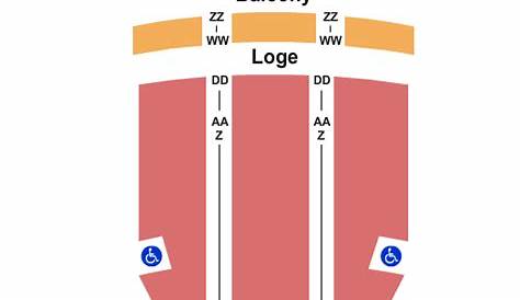 Fox Theatre Tucson Seating Map | Elcho Table