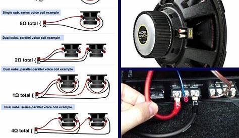4 ohm speaker wiring diagram