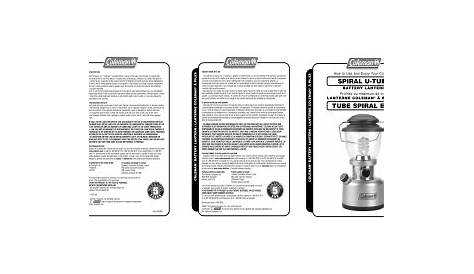 Coleman 2000000861 Camping Owner's Manual | Manualzz