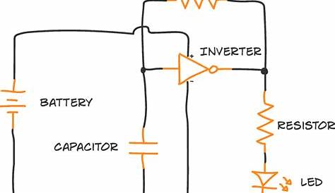 schematic diagram of electrical circuit