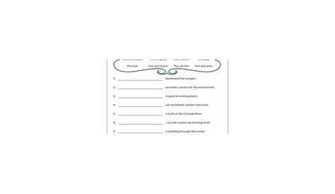 grade 2 language arts worksheet